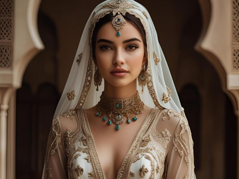 Moroccan wedding attire