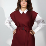 Gilet en Maille Robe Chemise