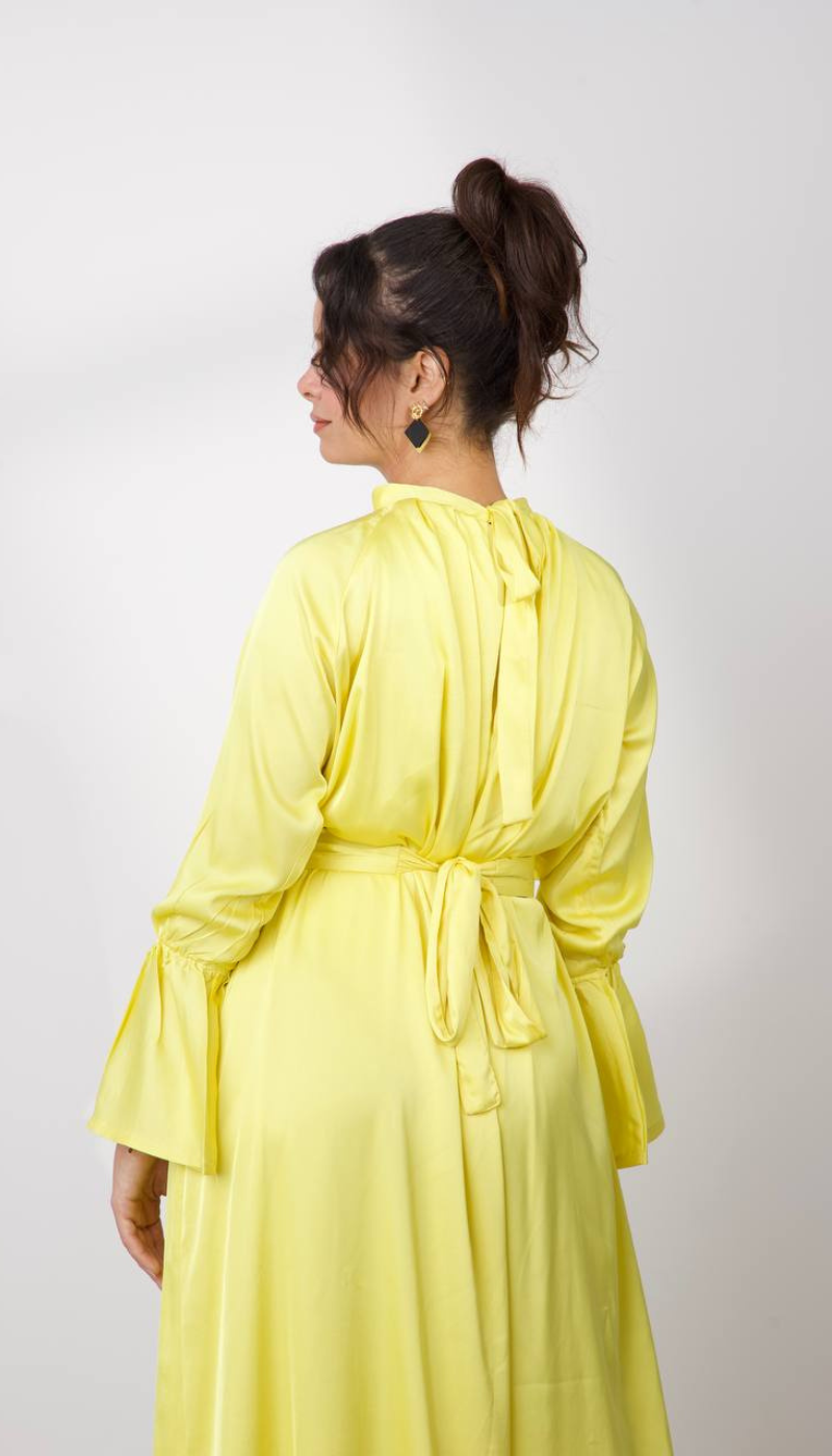 ROBE SATIN DE SOIE