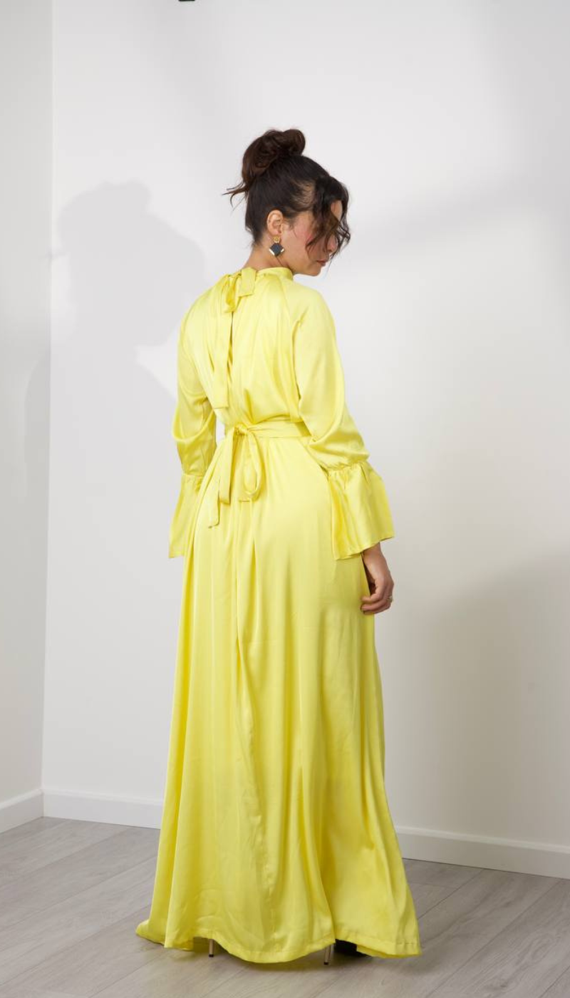 ROBE SATIN DE SOIE