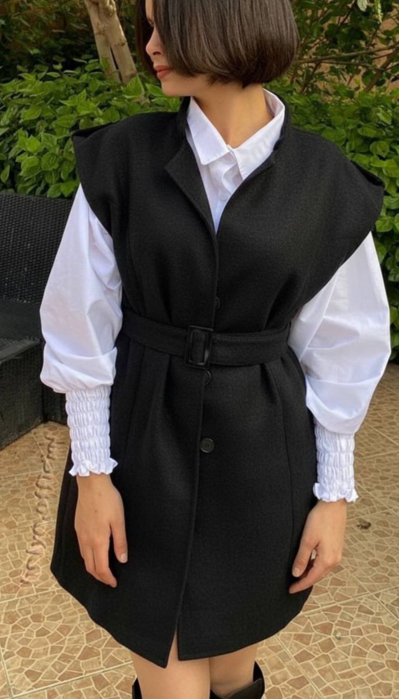 Veste Cashmere Black