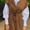 Veste Cashmere Brown Veste Cashmere Brown